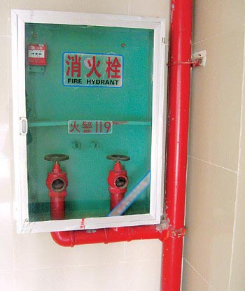 消火栓箱安装实例